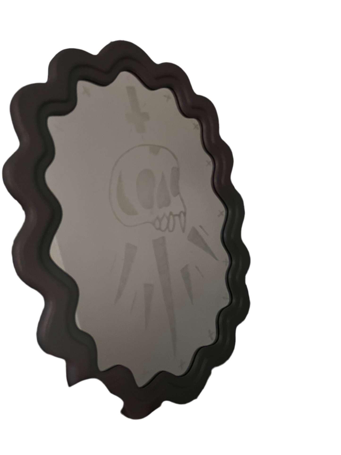 HAND ENGRAVED MIRROR